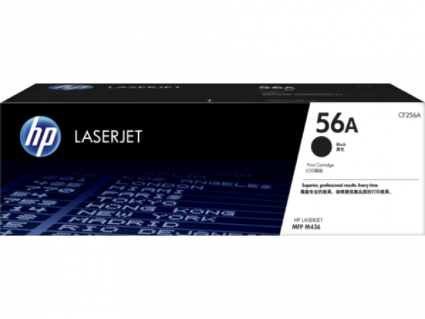 Картридж лазерный HP CF256A, 56A, Black