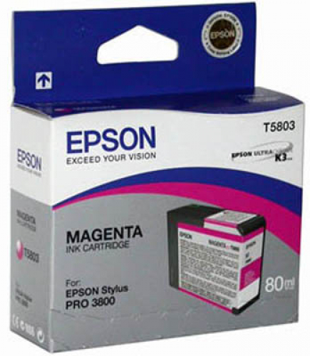 Картридж Epson C13T580A00 SP 3880-80ml Vivid Magenta