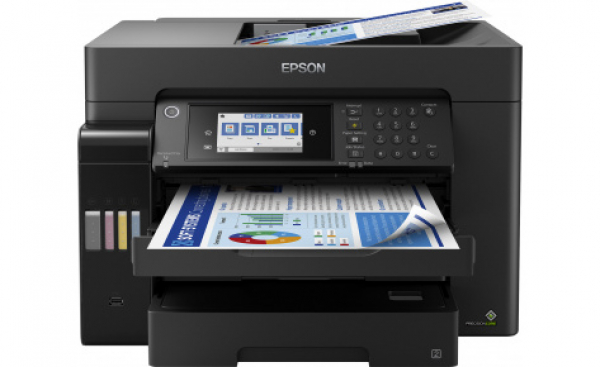 Струйное цветное МФУ Epson L15160 C11CH71404 А3+, до 32 стр/мин, сканер А3, fax, WIFI, Ethernet, Duplex