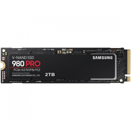 Твердотельный накопитель Samsung 980 PRO MZ-V8P2T0BW [2 ТБ, M.2 2280 PCI-E, чтение: 6900 МБ/с, запись: 5000 МБ/с, TLC]