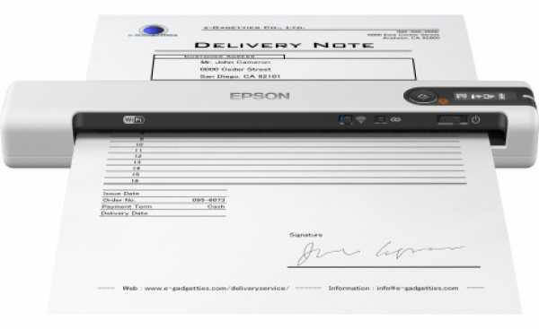 Мобильный сканер Epson WorkForce DS-80W, А4, CIS, 4сек/А4, USB, WIFI, питание от USB/аккумулятора, B11B253402 Мобильный сканер Epson WorkForce DS-80W, А4, CIS, 4сек/А4, USB, WIFI, питание от USB/аккумулятора, B11B253402
