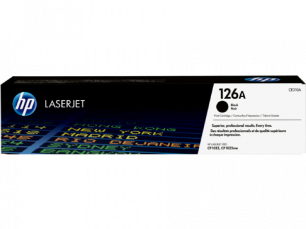 Картридж лазерный HP CE310A, Черный, 1200 страниц для Color LaserJet CP1025
