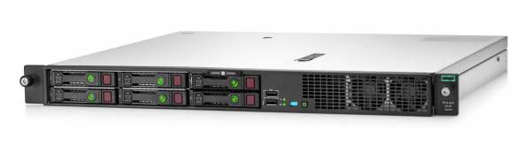 Сервер P17081-B21 HPE DL20 Gen10 1U (Xeon E-2236(6C-3.4G)/ 1x16GB U/ 4 SFF SC/ SATA RAID/ 2x1GbE/ 1x500Wp/ 3yw)