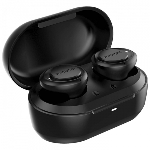 Наушники беспроводные вакуумные PHILIPS TAT1215BK/10 мик/Bluetooth 5.0/IPX4/монофонический режим Наушники беспроводные вакуумные PHILIPS TAT1215BK/10 мик/Bluetooth 5.0/IPX4/монофонический режим