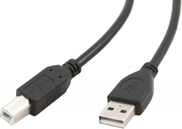 Кабель USB 2.0 Gembird CC-USB2-AMBM-6, AM/BM, 1.8м, серый, пакет