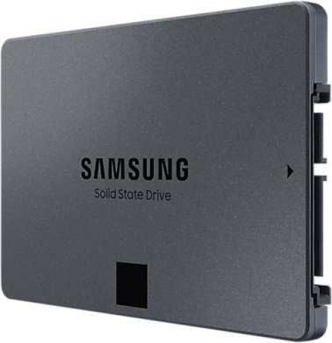 Твердотельный накопитель SSD Samsung (MZ-77Q8T0BW) [8 ТБ, 2.5" SATA III, чтение: 560 МБ/с, запись: 530 МБ/с, 3D V-NAND]