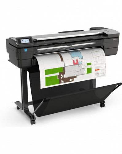 Принтер широкоформатный HP DesignJet T830 F9A30D 36, A0, 2400x1200dpi, 82 стр А1/час, Wi-Fi