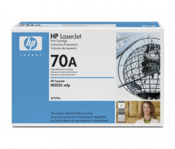 Картридж HP Q7570A, черный для принтера LJ M5035, 15000 страниц 