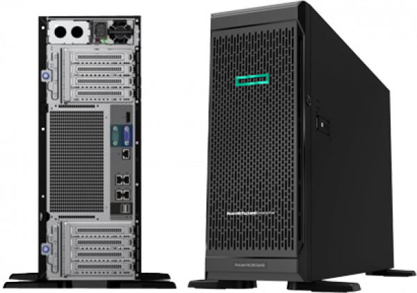 Сервер HPE P11051-421 ML350 Gen10 (1xXeon4210(10C-2.2G)/ 1x16GB 1R/ 8 SFF SC/ P408i-a 2GB Batt/ 4x1GbE/ 1x800Wp/ 3yw)