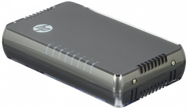 Коммутатор JH408A HPE OfficeConnect 1405 8G v3 Layer 2 Switch (8xRJ-45 10/100/1000 ports)
