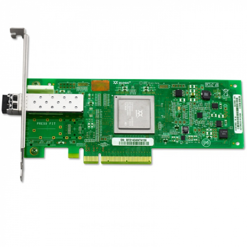 Адаптер FC 8Gb AK344A HPE 81Q 8Gb 1-port PCIe Fibre Channel Host Bus Adapter (PCIe 3.0 x8)