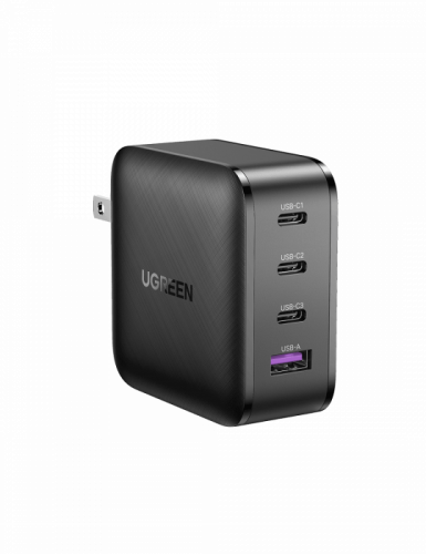 Зарядное устройство Ugreen CD224 USB-A+3*USB-C 65W GaN Tech Fast Charger, 70774 Зарядное устройство Ugreen CD224 USB-A+3*USB-C 65W GaN Tech Fast Charger, 70774
