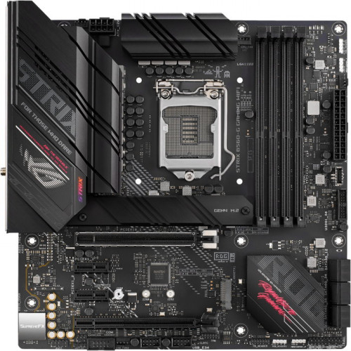 Сист.плата ASUS ROG STRIX B560-G GAMING WIFI,B560,1200,4xDIMM DDR4,2xPCI-Ex16,2xPCI-Ex1,M.2,6xSATA,DP, HDMI,WIFI6 BOX Сист.плата ASUS ROG STRIX B560-G GAMING WIFI,B560,1200,4xDIMM DDR4,2xPCI-Ex16,2xPCI-Ex1,M.2,6xSATA,DP, HDMI,WIFI6 BOX