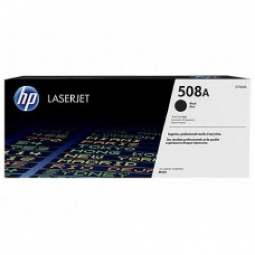 Картридж лазерный HP LaserJet 508A CF360A, Черный, совместимость HP Color LaserJet Enterprise M552/553/557