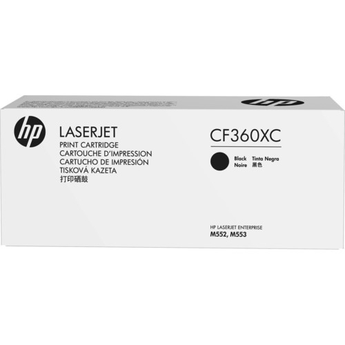Картридж лазерный HP LaserJet 508X CF360XC, черный
