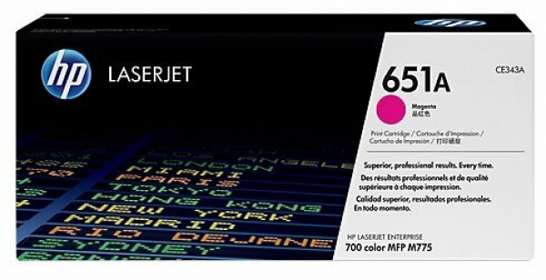 Картридж HP 651A  Magenta Contract LJ Toner Cartridge, CE343AC