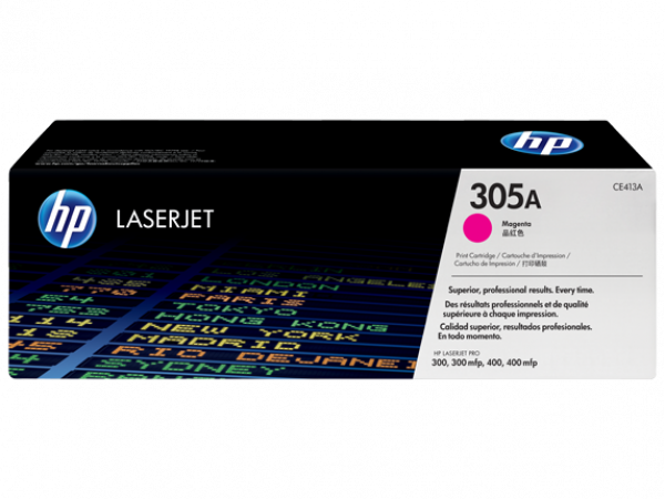 Картридж лазерный HP CE413A_S, 305A, 300/300mlp, 400/400mlp, 2600 стр, пурпурный