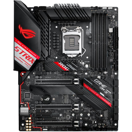 Сист. плата ASUS ROG STRIX Z490-H GAMING,Z490,1200,4xDIMM DDR4,3xPCI-E x16,PCI-Ex1,PCI-Ex4,2xM.2,6xSATA,DP,HDMI,ATX Сист. плата ASUS ROG STRIX Z490-H GAMING,Z490,1200,4xDIMM DDR4,3xPCI-E x16,PCI-Ex1,PCI-Ex4,2xM.2,6xSATA,DP,HDMI,ATX
