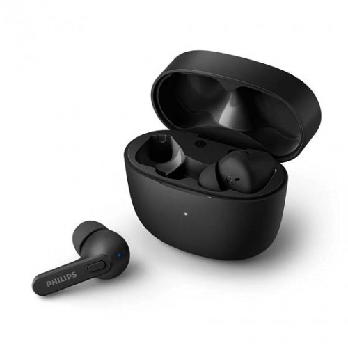 Наушники беспроводные вакуумные PHILIPS TAT2206BK/00 мик/Bluetooth 5.0/быстрая зарядка/IPX4/монофонический режим Наушники беспроводные вакуумные PHILIPS TAT2206BK/00 мик/Bluetooth 5.0/быстрая зарядка/IPX4/монофонический режим