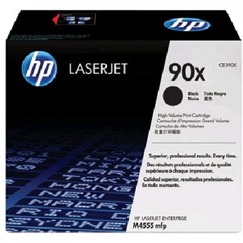 Картридж HP CE390XC для LaserJet M4555MFP, черный