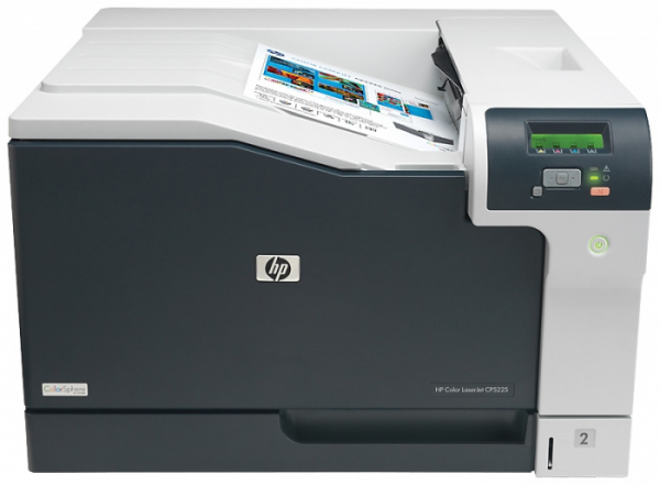 Принтер лазерный цветной HP Color LaserJet CP5225dn, CE712A, A3, 600x600 dpi, 20 ppm, 192 МБ, RJ-45, USB 2.0