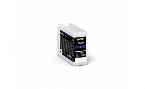 Картридж струйный Epson C13T46SD00, T46S фиолетовый для SC-P700 (VIOLET T46SD ULTRACHROME PRO 10 INK)