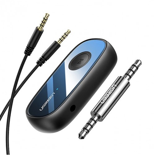 Bluetooth-ресивер UGREEN CM279 Bluetooth 5.0 Receiver Audio Adapter APTX with Mic 70304 Bluetooth-ресивер UGREEN CM279 Bluetooth 5.0 Receiver Audio Adapter APTX with Mic 70304