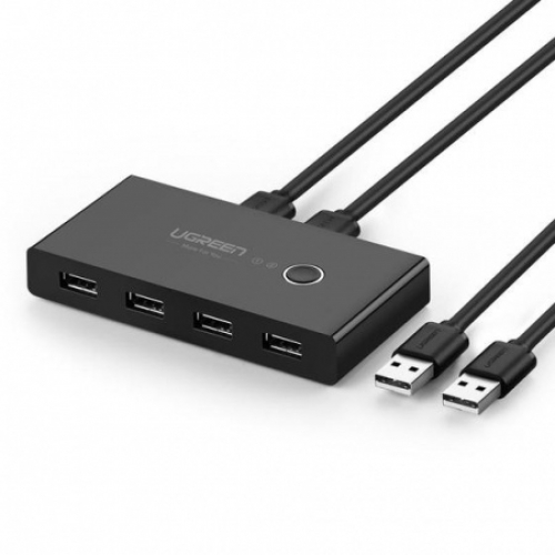 Switch UGREEN US216 2 In 4 Out USB 2.0 Sharing, 30767 Switch UGREEN US216 2 In 4 Out USB 2.0 Sharing, 30767