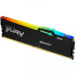 ОЗУ Kingston Fury Beast RGB 16Gb 6000MHz DDR5 DIMM, CL40, 1.25v, KF560C40BBA-16
