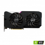 Видеокарта ASUS DUAL-RTX3060TI-O8G-V2, 8Gb/256bit GDDR6, 2xHDMI 2.1, 3xDP 1.4a, HDCP, BOX