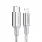 Кабель Ugreen US304 Lightning To Type-C 2.0 Male Cable 1M, 70523 Кабель Ugreen US304 Lightning To Type-C 2.0 Male Cable 1M, 70523
