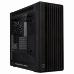 Корпус ASUS PROART PA602 WOOD TG PWM BLACK, деревянная панель на лицевой части, закаленное стекло, черный