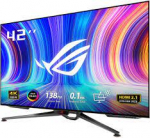 Монитор ASUS PG42UQ 41.5" OLED,16:9 UHD (3840x2160x138Hz),450cd/m2,135K:1,178/178,0.1ms,4xHDMI,DP,Sp10W,USB hub,HDR10