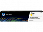 Картридж лазерный HP CE312A, Жёлтый, 1000 страниц для Color LaserJet CP1025