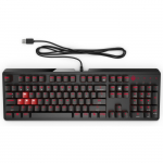 Клавиатура игровая HP OMEN Encoder 6YW75AA, USB, коричневая