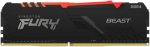 ОЗУ Kingston FURY Beast RGB 16Gb/3600 DDR4 DIMM, CL18, KF436C18BBA/16