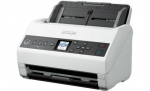 Сканер потоковый Epson WorkForce DS-730N, А4, 40 стр./мин / 80 изобр./мин,CIS, USB, Ethernet