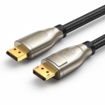 Кабель Ugreen DP112 DisplayPort 1.4, 8K, 2m (Black) 60843