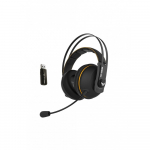 Беспроводная игровая гарнитура TUF Gaming H7 Wireless, Yellow, 90YH01NY-B3UA00