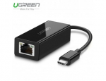 Конвертер сигнала UGREEN US236 USB Type-C to 10/100/1000Mbps Ethernet Adapter