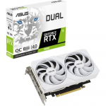 Видеокарта ASUS Dual GeForce RTX 3060 White OC Edition, 8GB GDDR6, 128bit, 1xHDMI, 3xDP, DUAL-RTX3060-O8G-WHITE, BOX