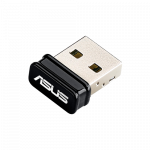 Wi-Fi адаптер ASUS USB-N10 NANO, IEEE 802.11b/g/n,150Mbps,2,4GHz