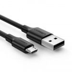 Кабель Ugreen US289 Micro USB Male To USB 2.0 A  Male Cable 1.5M (Black), 60137