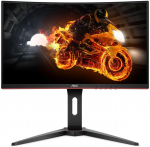 Монитор AOC C24G1 VA,23,6",16:9FHD(1920x1080 при 144 Hz),250cd/m2,3000:1,50M:1,178/178,1ms,VGA,2HDMI,DP,Black-Red,Gaming