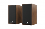 Колонки Genius SP-HF180 /2.0  Wood,  6W (3W x 2), USB-питание, 160Hz-18KHz, 1,2 м, 3,5мм 31730029400