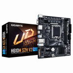Сист.плата Gigabyte H610M S2H V2, H610, 1700, 2xDDR5, PCI-E x16, PCI-E x1, M2, SATA, 2xDP, HDMI, D-Sub, BOX