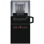 USB-Flash Kingston 64GB DTDUO3G2/64GB Black