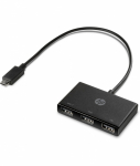 Адаптер портов HP Z6A00AA USB-C to 3 USB-A Hub