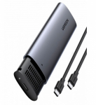 Корпус для Жесткого Диска UGREEN USB-C Female to M.2 M-Key 10G Enclosure C TO C Cable 50cm, 10902