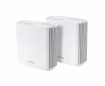 Трехдиапазонная mesh-система ASUS ZenWiFi AX (XT8),AX6600,2X Kit,White, 90IG0590-MO3G40